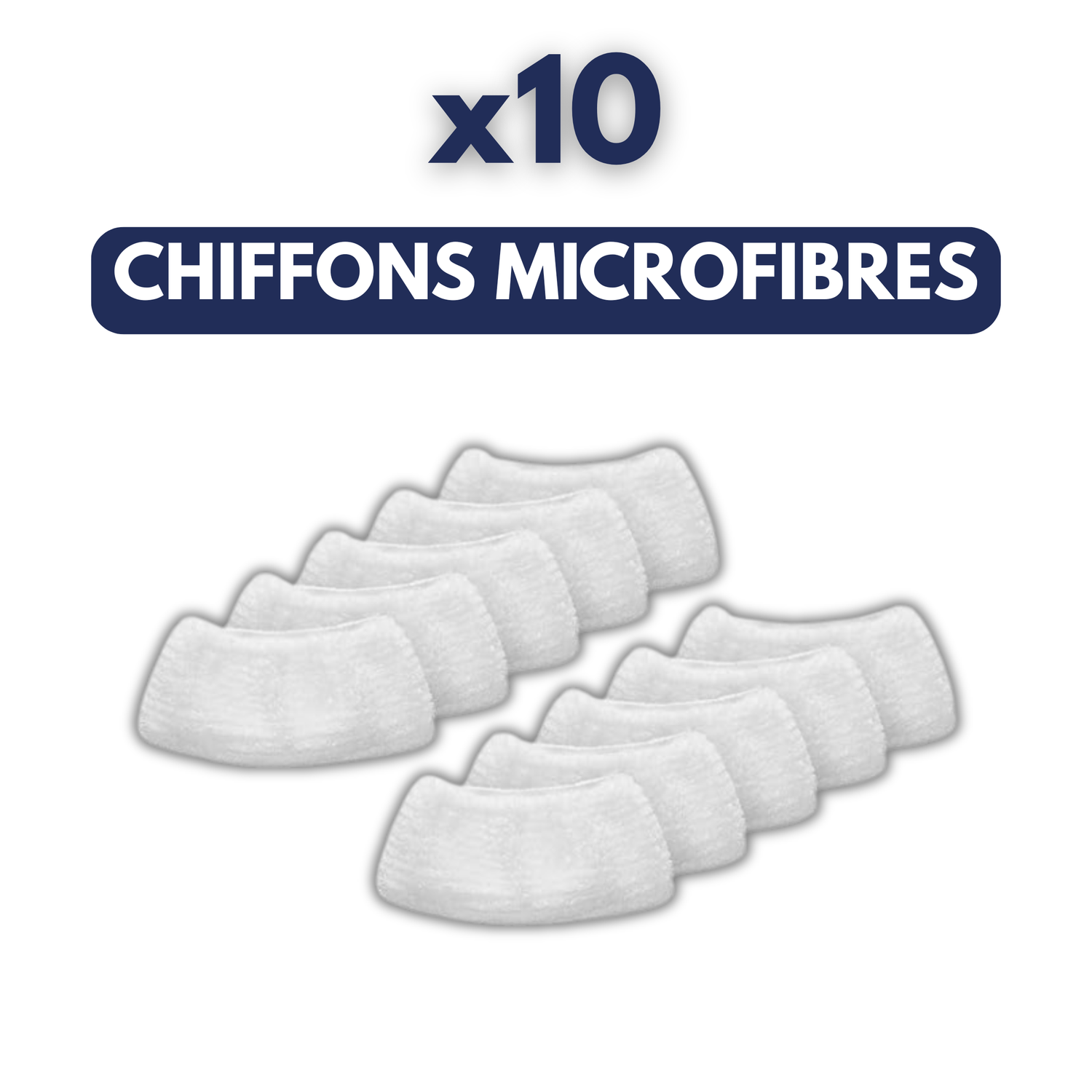 10 Chiffons microfibres